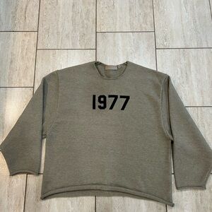 Essentials limited edition raw hem Sweater
